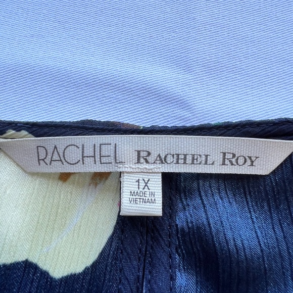 Rachel Roy SZ 1X silky midi floral dress - Picture 9 of 13